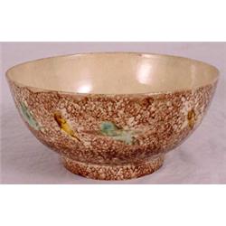 Soft Paste Sponge Bowl, Ca. 1810