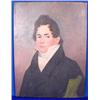 Image 1 : Small Folk Art Portrait, Ca. 1830