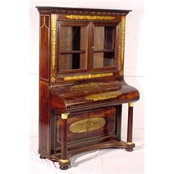 Fabulous Empire Secretary Desk, Ca. 1835-1855