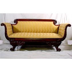 Diminutive Empire Sofa, Ca. 1825