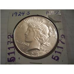 1924-S Silver Peace Dollar