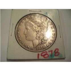 1878 Morgan Silver Dollar