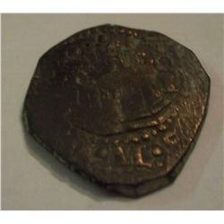 1400 Spanish Pirates Rare Treasure "Lion & Castle Cob