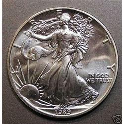 1989 Brilliant Uncirculated Silver Eagle