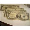 Five 1957-A $1 Silver Certificates