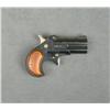 Image 1 : Davis Industries O/U Derringer Model D, .32  cal., 2-1/4” barrels, black finish, smooth  wood grips,