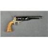 Image 1 : Colt Civil War Centennial Model .22 handgun,  .22 short cal., 6” barrel, black and gold  finish, woo