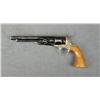 Image 2 : Colt Civil War Centennial Model .22 handgun,  .22 short cal., 6” barrel, black and gold  finish, woo