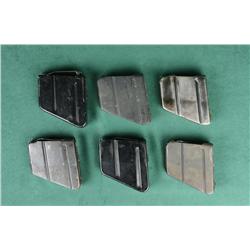 Lot of six British Enfield rifle magazines.    Est.:  $50-$100.