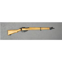 Enfield No 4 Mk 2, #A3027, .303 Brit. cal,  black parkerized finish, 25" barrel, plain  hardwood sto