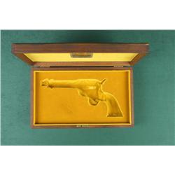 NRA First 100 Years Commemorative Colt SAA  revolver wood presentation case only; for a  5-1/2” barr