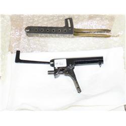 Small parts lot including an excellent  condition 4” Colt percussion Model 1849  barrel assembly and