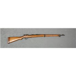 Japanese military Arisaka bolt-action rifle,  7.65 mm cal., 26” barrel, military black  finish, wood