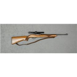 Ruger Model 10/22 semi-auto carbine, .22LR  cal., 18-1/2” barrel, blue finish, checkered  wood stock