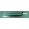 Image 1 : French Model 1866 bayonet and metal scabbard  in overall very good condition, approx. 28”  overall, 