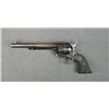Image 4 : Colt SAA revolver converted to .22 cal.,  7-1/2” barrel, blue finish, checkered hard  rubber grips, 