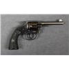 Image 2 : Colt Police Positive Model DA revolver, .32  Police cal., 4” barrel, blue finish,  checkered hard ru