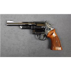 Smith & Wesson Model 27-2 DA revolver, .357  Magnum cal., 6” barrel, blue finish, target  hammer and