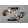 Image 2 : Pair of modern Colt single shot derringers in  factory wood display case, .22 short cal.,  2-1/2” ba