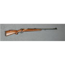 Customized Mauser bolt-action rifle, .458  Win. Mag. cal., 26” round barrel, black  finish, custom w