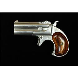 Remington O/U derringer, .41 cal., 3”  barrels, #L96959. This gun is in overall very  good condition