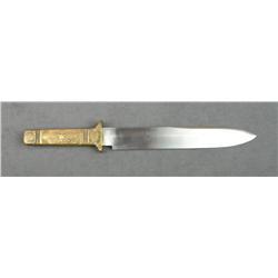 Well-made copy of a large Civil War era Union  “Volunteer” bowie knife approx. 15” overall  with an 
