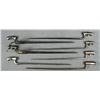 Image 1 : Bonanza lot of seven misc. U.S. socket  bayonets including two with metal scabbards  and leather/bra