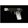 Image 3 : Beautiful Colt Model 1908 semi-auto pistol,  .380 cal., 4” barrel, factory nickel finish,  factory m