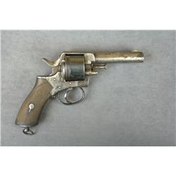 English “Bulldog” DA revolver, .41 cal., 4”  barrel, blue finish, checkered wood grips,  lanyard rin