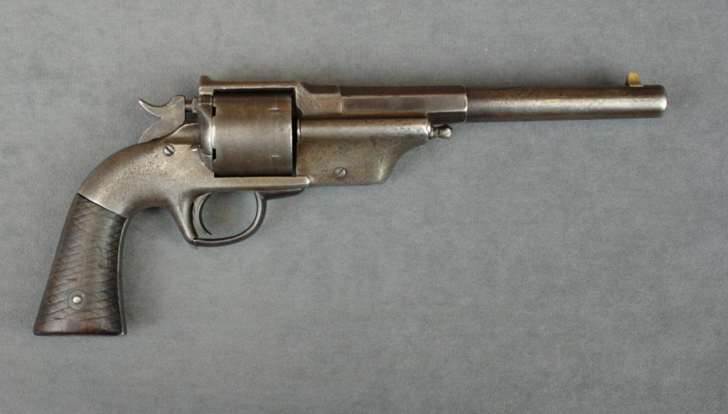 Lipfire Allen and Wheelock Lipfire Army .44 caliber revolver period converted ...