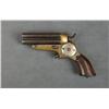 Image 2 : Starr pepperbox four barrel derringer, .32  cal., 2-3/4” barrels, blue finish to barrel  assembly, s