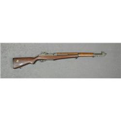 U.S. Springfield M-1 Garand semi-auto rifle,  .30 cal., 24” barrel, military parkerized  finish, woo