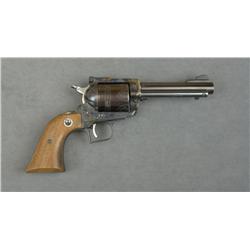 Ruger Super Blackhawk Model SA revolver, 5”  barrel, engraved, blue and case hardened  finish, medal