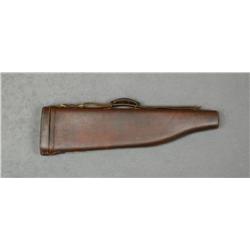 Leather Mutton shotgun case by Brauer Bros.  Mfg. , St. Louis MO.  Case is 30" overall,  and 8.5" ta