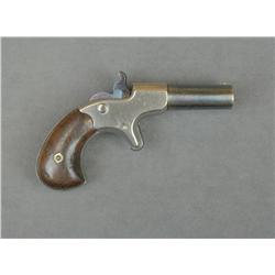 Remington-Elliott single shot derringer, .41  cal., 2-1/2” barrel, blue and nickel finish  which has
