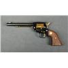 Image 2 : Factory cased Colt Frontier Scout SAA  revolver, .22LR cal., 6” barrel, blue and  gold wash finish, 