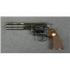 Image 3 : Colt Python Model DA revolver, .357 Magnum  cal., 6” barrel, blue finish, checkered Colt  medallion 