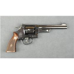 Smith & Wesson five-screw hand ejector DA  revolver, .44 Special cal., 6-1/2” barrel,  blue finish, 