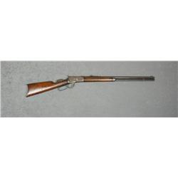 Winchester Model 1892 lever action rifle, .38  WCF cal., 24” octagon barrel, blue finish,  wood stoc