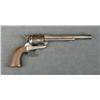 Image 1 : Colt SAA revolver, .45 cal., 7-1/2” barrel,  nickel finish, wood grips, #26232. This gun  is in over