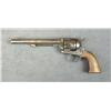 Image 2 : Colt SAA revolver, .45 cal., 7-1/2” barrel,  nickel finish, wood grips, #26232. This gun  is in over