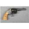 Image 2 : Colt Police Positive DA revolver, .38 Special  cal., 4” barrel, blue finish, checkered  medallion wo