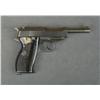 Image 1 : P38 German military issue, 9mm caliber,  semi-automatic pistol by BYF, dated 1944.  Very good overal