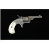 Image 1 : Colt Open Top .22 revolver, .22 cal., nickel  finish, pearl grips, #68584. This gun is in  overall f