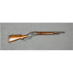 Winchester Model 1901 lever action shotgun,  10 gauge, 20-1/2” barrel, blue finish, wood  stocks, #6