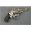 Image 1 : British Bulldog DA revolver by Forehand and  Wadsworth, .38 cal., 2-1/2” barrel, nickel  finish, che