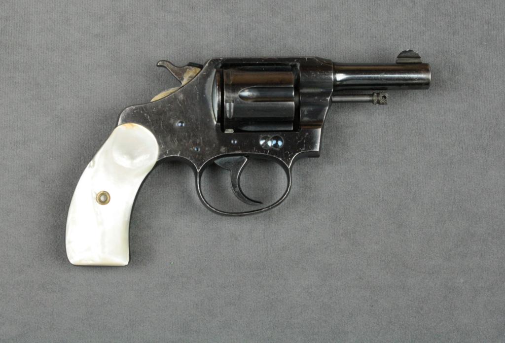 Colt Pocket Positive DA revolver, .32 cal., 2-1/2” barrel, blue finish ...