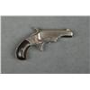 Image 1 : Unmarked single shot derringer, .41 cal.,  2-1/2” octagon barrel, nickel finish, wood  bird’s head g