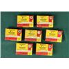 Image 1 : Lot of 7 Kynoch 9mm Mauser cartridges (10 in  each box); all in overall very good  condition.  Est.:
