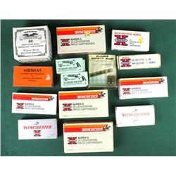 Large bonanza lot of ammunition consisting of  approx. 30 full boxes and misc. partials,  etc. inclu